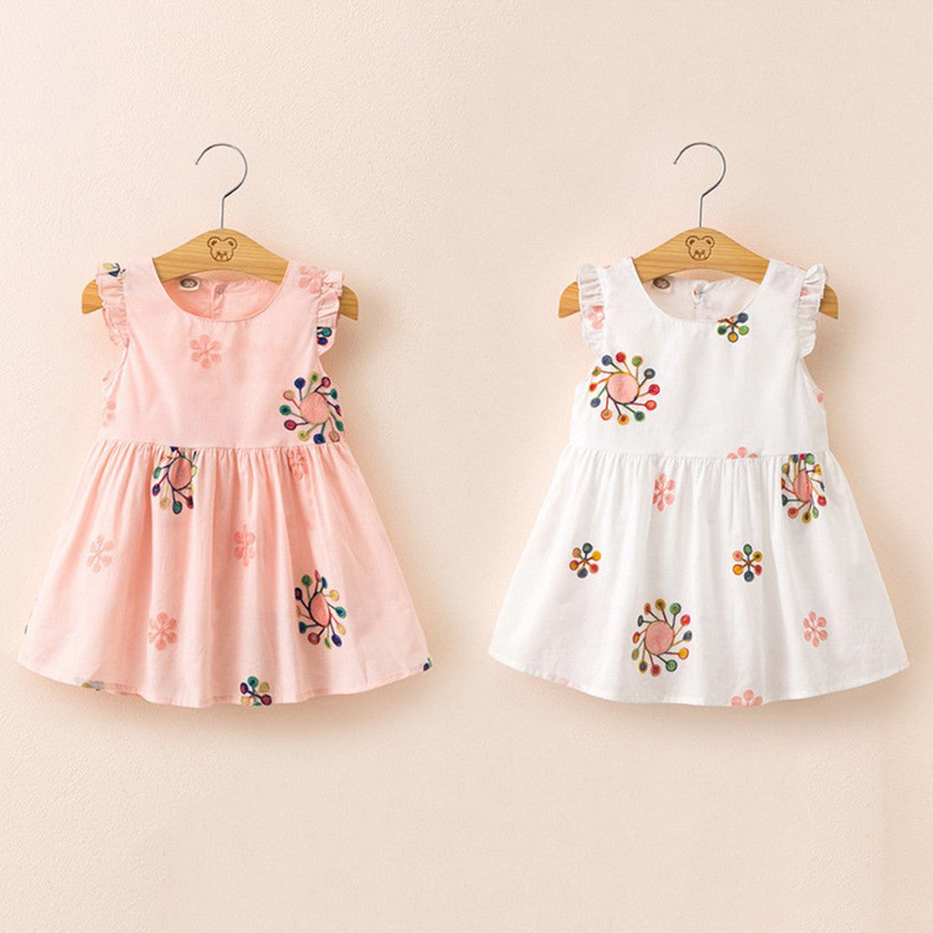 Cute Baby Girl Dress Children Toddler Kid