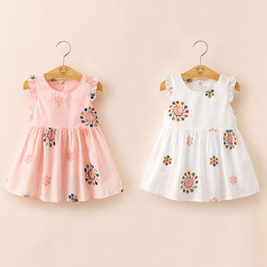 Cute Baby Girl Dress Children Toddler Kid