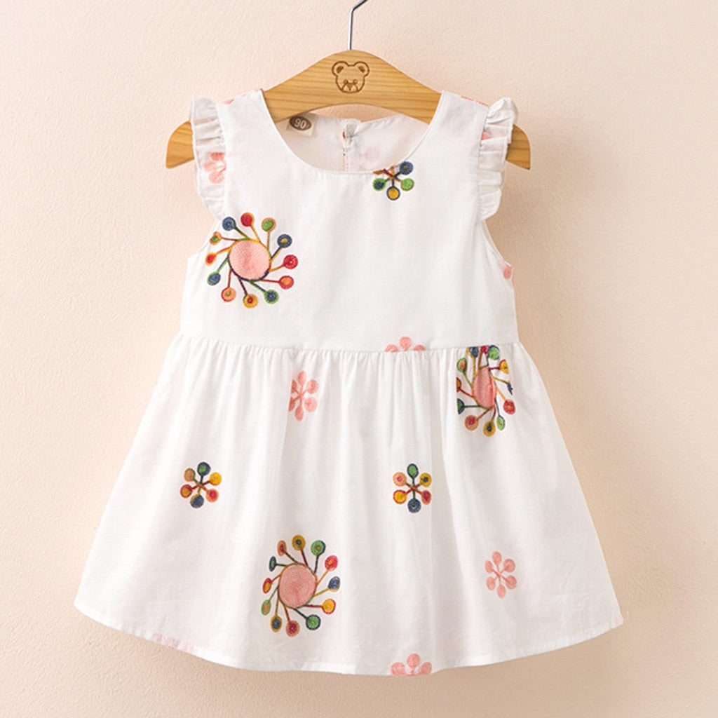 Cute Baby Girl Dress Children Toddler Kid