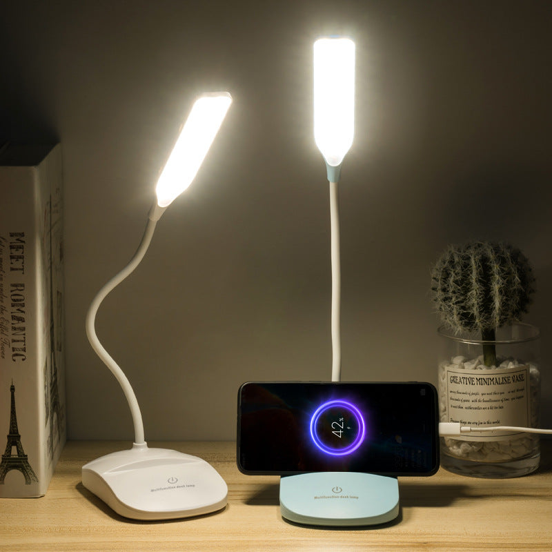 LED desk lamp eye secure student dormitory recharger design inventive gift support a generation of cross-border learning desk lamp