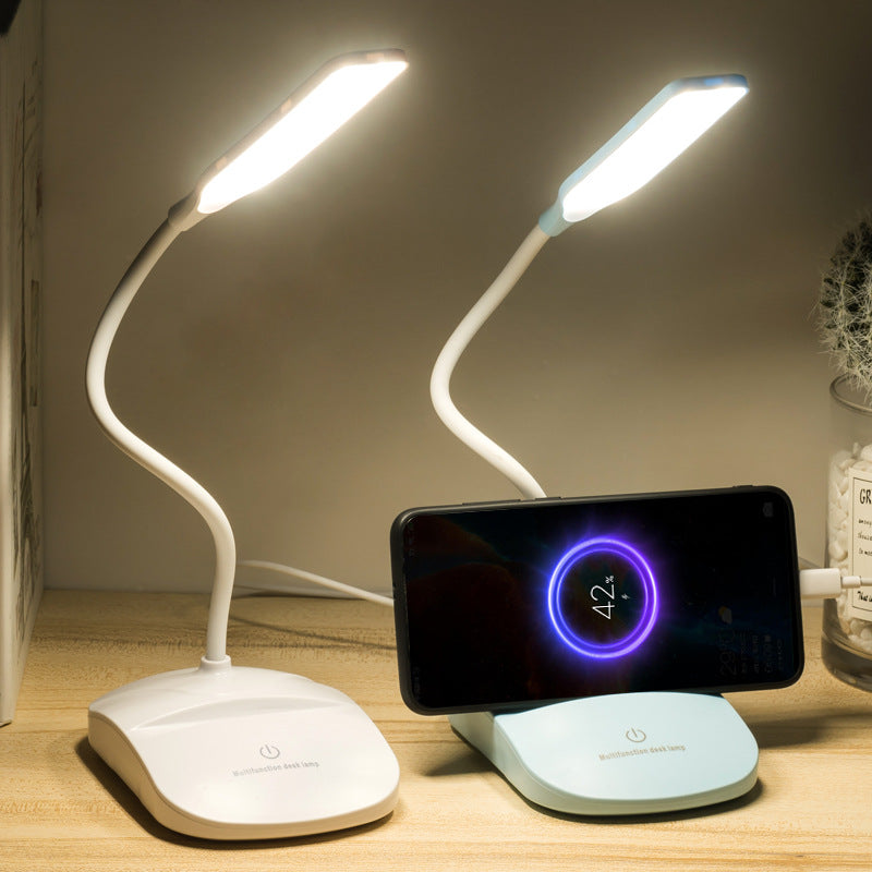 LED desk lamp eye secure student dormitory recharger design inventive gift support a generation of cross-border learning desk lamp