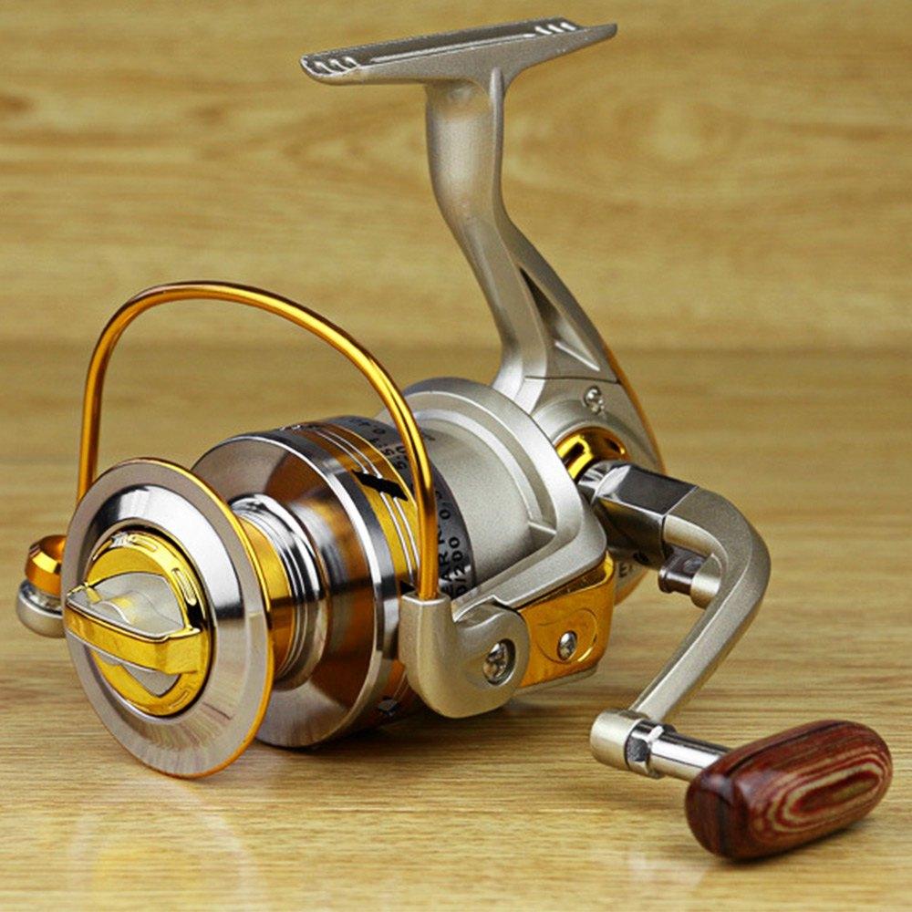 Yumoshi EF1000-7000 12BB 5.2:1 heavy metal
 rotatable Fishing Reels Fly Wheel For Fresh/ Salt Water