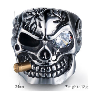 high quality
 Viking Skeleton Finger Rings