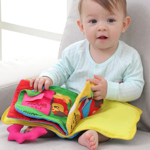 Montessori Toys Educational Toys for Baby Early Learning Materials Children Intelligence Cognitive Development Soft Cloth Book