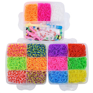 Bands Kit Rubber Bands Twist Loom Set Bracelet Making Tools Kits For Kids Adults Loom DIY Crafts