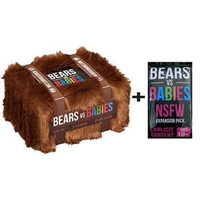 Bears VS Babies Board Game Parent-child Interaction Cards Basic NSFW Expansion Pack Children Strategy Game Educational Toys