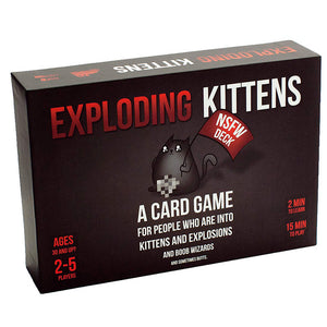 Explode Cards Game for kitten Original Edition with Red Box NSFW Edition with Black Box Family Party Cards Game Board Games