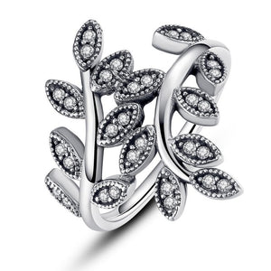 CodeMonkey 100% 925 Sterling Silver Rings  Wholesale Popular Flower Lucky Rings For Women Jewelry Making Dorpshipping R7220