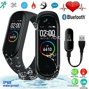 Smart Watch Bluetooth Bracelet M4 Brand Fitness Sports Watch for Men Screen Heart Rate Smart Bracelet for Android IOS Phone