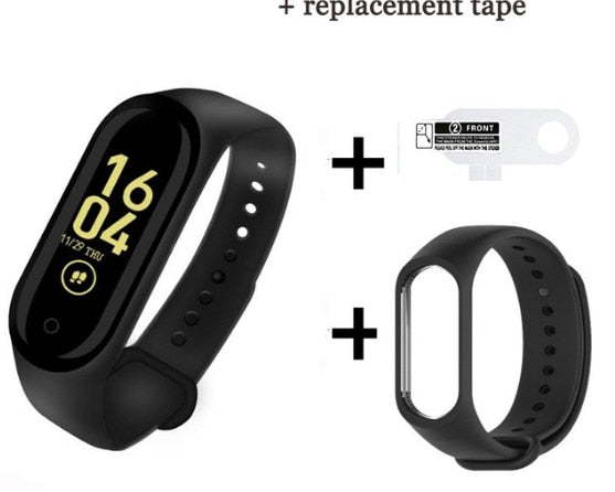 Smart Watch Bluetooth Bracelet M4 Brand Fitness Sports Watch for Men Screen Heart Rate Smart Bracelet for Android IOS Phone