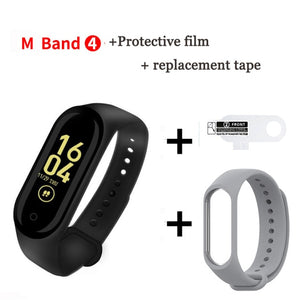 Smart Watch Bluetooth Bracelet M4 Brand Fitness Sports Watch for Men Screen Heart Rate Smart Bracelet for Android IOS Phone