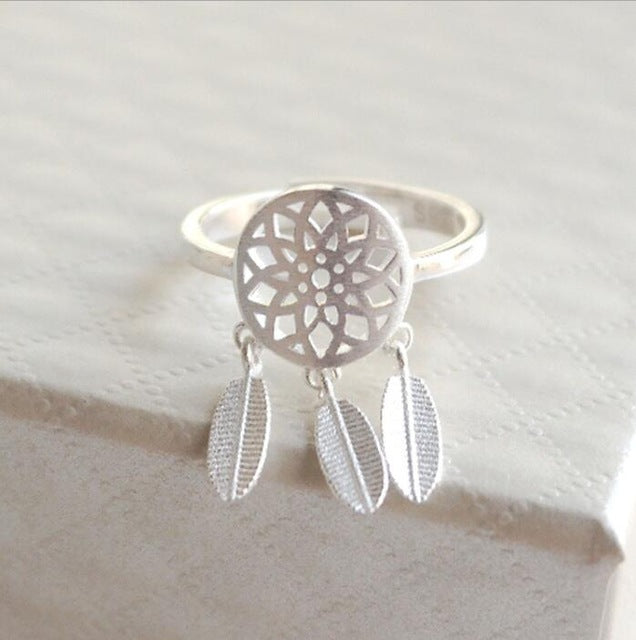 SMJEL Fashion Finger Rings for Men Women Airplane Sunflower DNA Hand Rings for Women Jewelry Christmas Gift