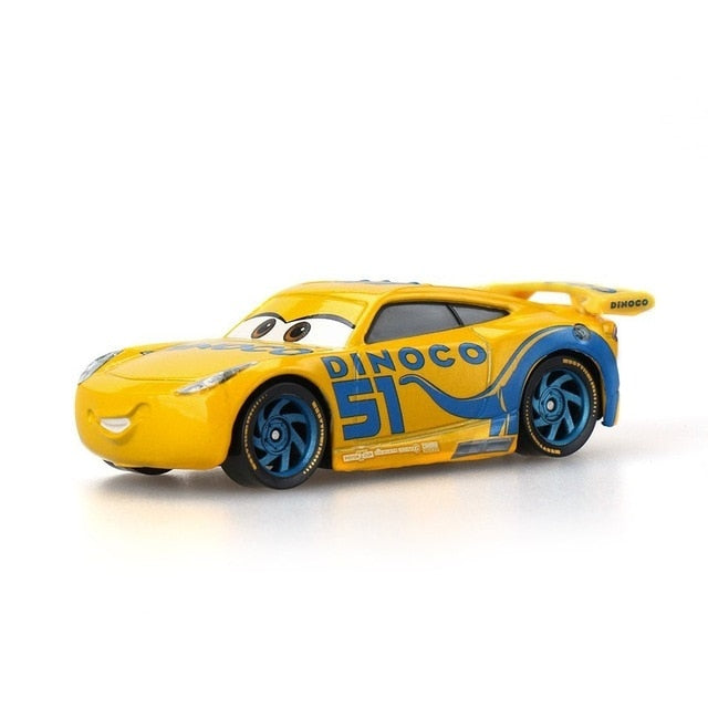 Disney Pixar Cars 2 3 Lightning 39 Style Mcqueen Mater Jackson Storm Ramirez 1:55 Diecast Vehicle Metal Alloy Boy Kid Toys Gift