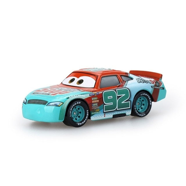 Disney Pixar Cars 2 3 Lightning 39 Style Mcqueen Mater Jackson Storm Ramirez 1:55 Diecast Vehicle Metal Alloy Boy Kid Toys Gift