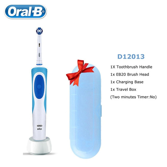 Oral B Electric Toothbrush 2D Clean Rotating Toothbrush Rechargeable Toothbrush Teeth Dual Clean Brush Heads