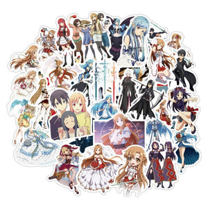 50pcs Anime Darling in the Fanxx Stickers Zero Two 02 Car Stickers For Laptop Luggage Motorcycle Suitcase Skateboard PVC Decals