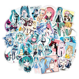 50pcs Anime Darling in the Fanxx Stickers Zero Two 02 Car Stickers For Laptop Luggage Motorcycle Suitcase Skateboard PVC Decals