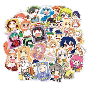 50pcs Anime Darling in the Fanxx Stickers Zero Two 02 Car Stickers For Laptop Luggage Motorcycle Suitcase Skateboard PVC Decals