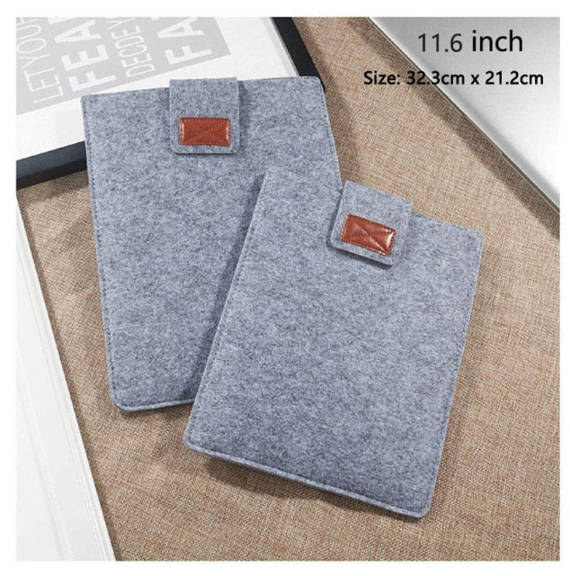 Laptop Bag Tablet Protection Case  e-Books Case Pouch Light Sleeve For 7.9 9.7 10.5 11 13 15 Inch iPad Pro Kindle Macbook