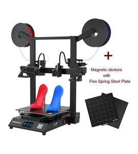 Tronxy GEMINI S dual color 2 color 2 Head Dual Extruder IDEX 3D Printer Independent Large FDM 3D Printing Machine