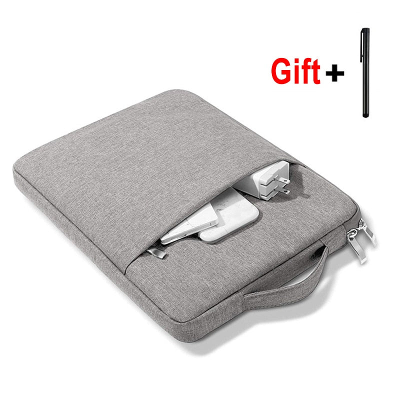 Shockproof Handbag Case for Samsung Galaxy Tab S7 PLUS 12.4inch 2020 Sleeve Pouch Cover Tab S7 11&quot; T870 Multi Pockets Bag Funda