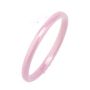 2mm Light Pink Black White Blue Purple Beautiful Smooth Ceramic Ring For Women Modern Wedding