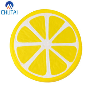 Simulation Squishy Food PU Squishy Slow Rising Scented Lemon Bread Squeeze Toys Stress Relief Vent Kids Plaything 6*5.5CM