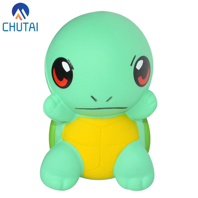 Jumbo Kawaii Cute Cartoon Turtle Squishy Soft Slow Rising Animal Tortoise Scented Bread Cake Kids Fun Toys 11*6.5CM