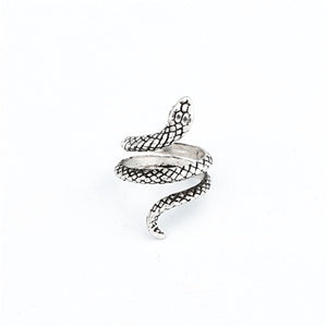 1 Pcs Stereoscopic New Retro Punk Exaggerated Snake Ring Fashion Personality Snake Opening Adjustable Ring Jewelry As GiftR158-6