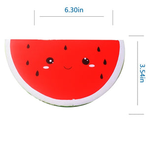 Squishy fruit squishy package peach watermelon banana lemon squishes slow rising scented squash toy educational toys for baby