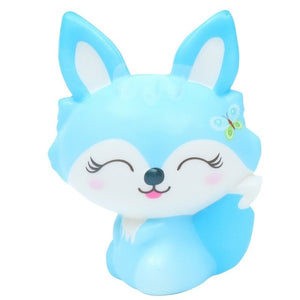 Kawaii Lovely Fox Squishy Slow Rising Cream Scented Decompression Stress Relief Squeeze Toys Antistress Squishies 12*10CM