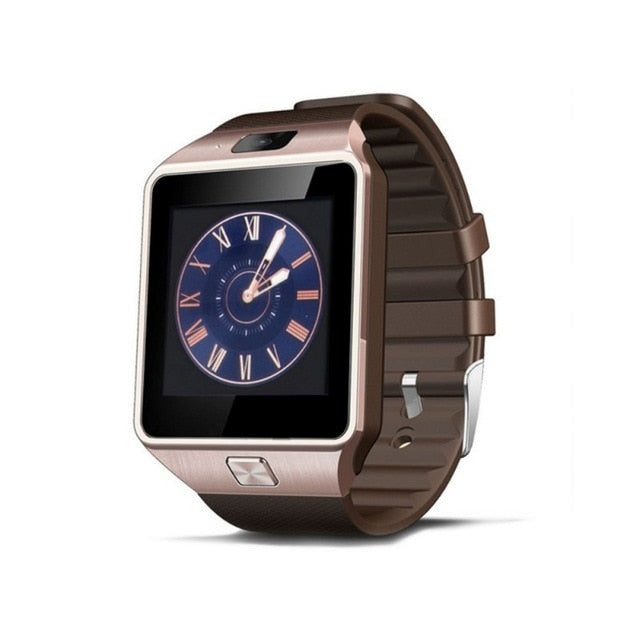 Touch Screen Smart Watch dz09   SIM Card Smartwatch For Ios Android Phones Support Multi language