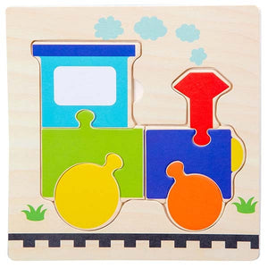 Wooden Materials Toys Children Early Learning Kids Intelligence Match Puzzle Teaching Aids