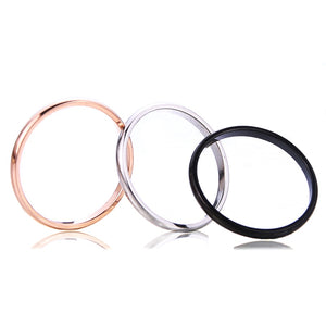 Titanium Fashion Anti-Allergic Ring  Fine Jewelry Men And Women Party Fashion Gift